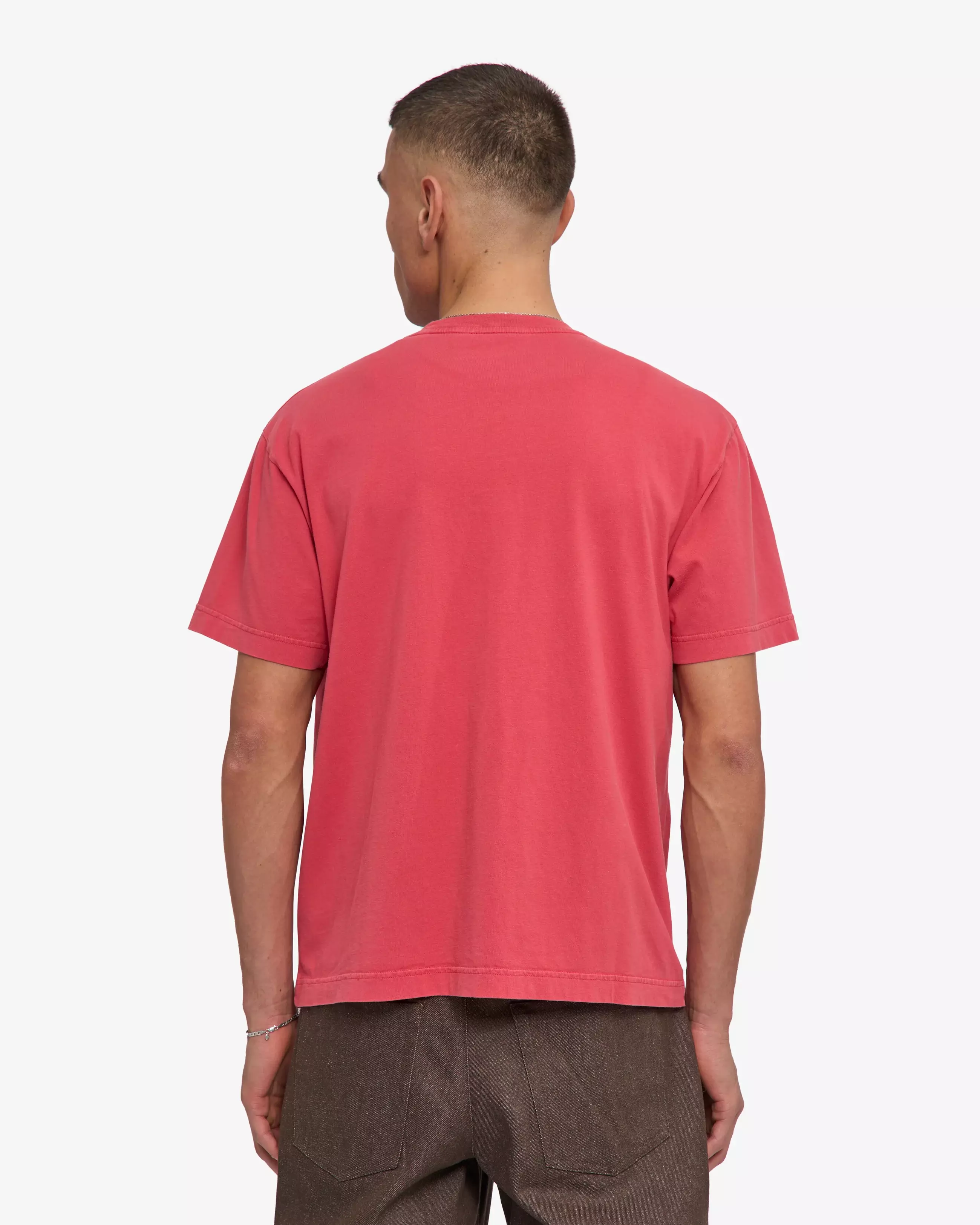 Colorful Standard Oversized Organic T-Shirt Faded Red Herren rot